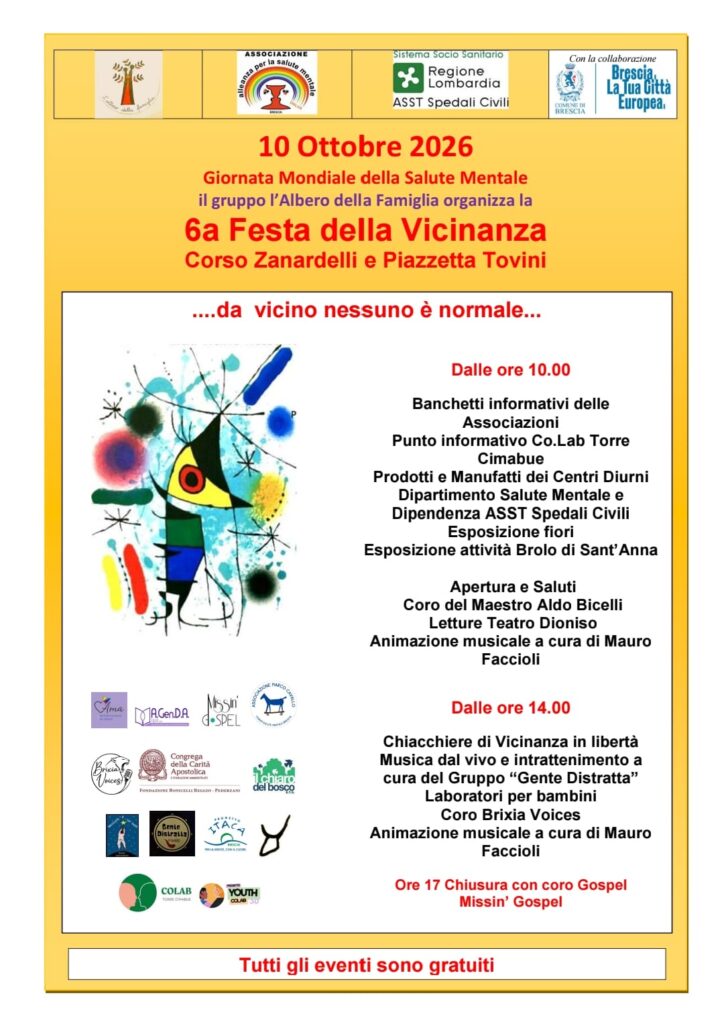 locandina festa della vicinanza